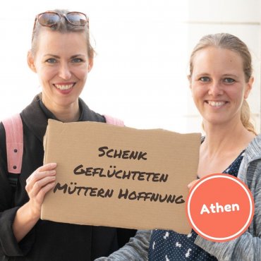Schenk geflüchteten Müttern das Nötigste für eine Woche